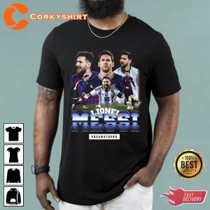 Lionel Messi Argentina FIFA World Cup Qatar 2022 Retro Soccer Shirt