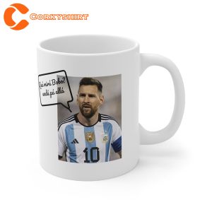 Messi Meme at World Cup Coffee Ceramic Mug