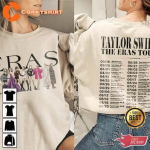 The Eras Tour 2 Sides Shirt, Sweaties Eras Tour Sweatshirt