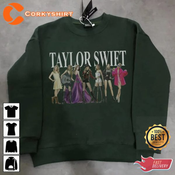 The Eras Tour 2 Sides Shirt, Sweaties Eras Tour Sweatshirt