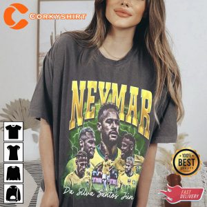 Neymar Jr Brazil soccer 2022 Qatar FIFA World Cup T-Shirt