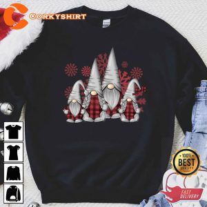 Christmas Gnomes Family Matching Tee Shirt