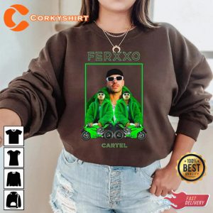 Feid Tour Reggaeton Bad Bunny v50 Ferxxo Cartel Graphic Shirt Sweatshirt