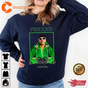 Feid Tour Reggaeton Bad Bunny v50 Ferxxo Cartel Graphic Shirt Sweatshirt