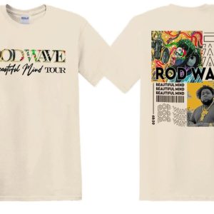 Rodwave Beautiful Mind Tee Sublimation Design