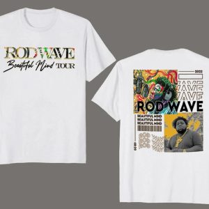 Rodwave Beautiful Mind Tee Sublimation Design