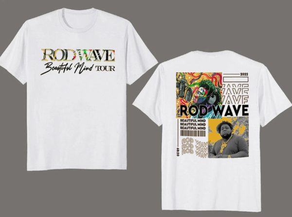 Rodwave Beautiful Mind Tee Sublimation Design