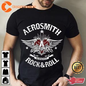 Deuces Are Wild Tour Aerosmith Printed Shirt