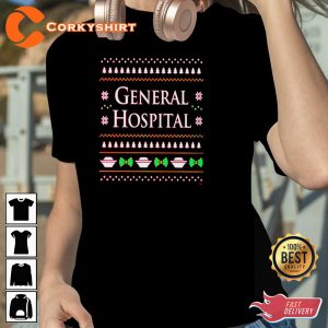General Hospital Ugly Christmas Shirt Printing
