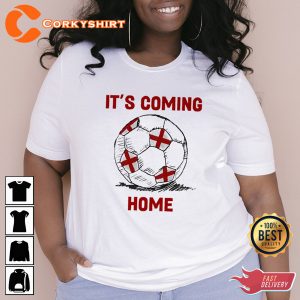 It's Coming Home England Soccer World Cup T-shirt