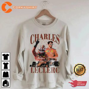 Vintage Charles Leclerc Formula 1 Vintage Sweatshirt