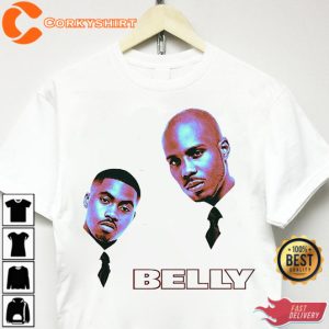 Belly Movie T-shirt Dmx Nas Wu Tang Clan Vintage Hip Hop T Shirts