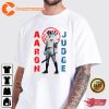 Aaron Judge Vintage 90s Retro Baseball T-shirt Design