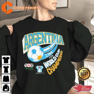 Argentina World Cup 2022 Qatar Champions Unisex T-Shirt