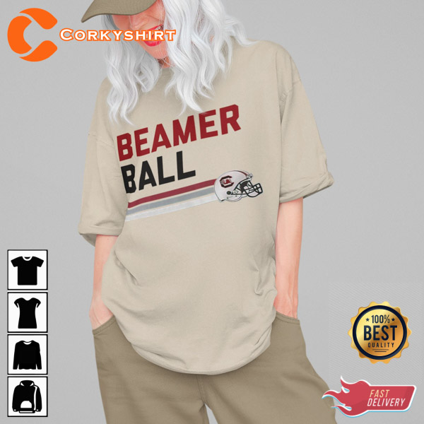 Beamer Ball White Comfort Colors T-Shirt – The Spurs Up Show