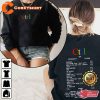 Ctrl Rainbow By Sza With Tracklist Shirt 2 Sides T-shirt