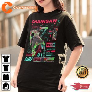 Denji Chainsaw Man Essential Unisex T-Shirt Prints