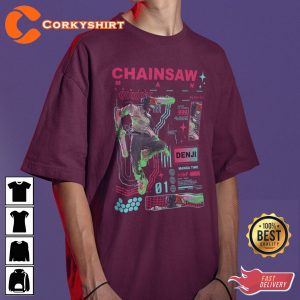 Denji Chainsaw Man Essential Unisex T-Shirt Prints