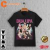 Dua Lipa Retro Black Music Star Shirt Printing