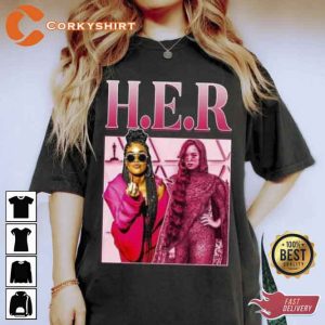 H.E.R Singer Rap Hip Hop Printed Shirt