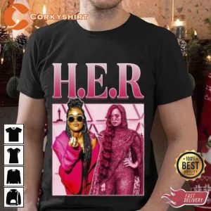 H.E.R Singer Rap Hip Hop Printed Shirt