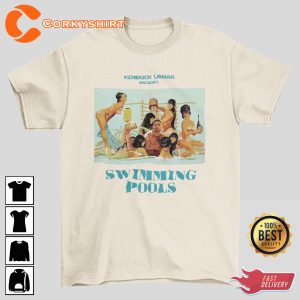 Kendrick Lamar Inspired Swimming Pools Retro T-shirt