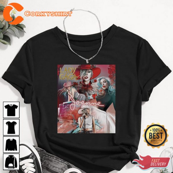 Lady Gaga Joanne T-Shirt Printing For Women For Men