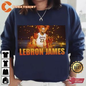 LeBron James Unisex Jersey Short Sleeve Tee Long Sleeve Shirt