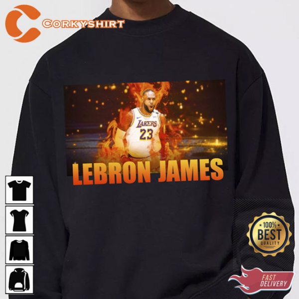 LeBron James Unisex Jersey Short Sleeve Tee Long Sleeve Shirt