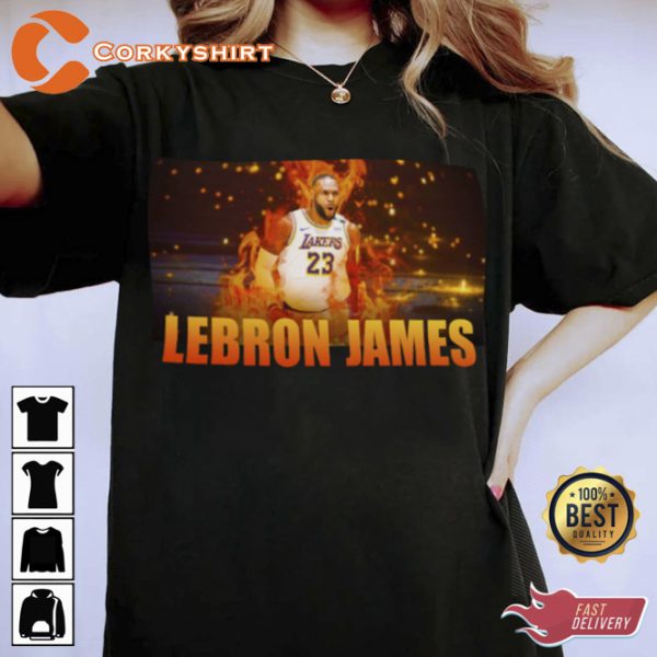 LeBron James Unisex Jersey Short Sleeve Tee Long Sleeve Shirt