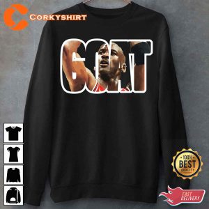 Michael Jordan T-shirt Goat Cut Out Basketball Gift For Fans