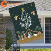 Oh Holy Night Christmas Decor House Flag