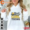 Softball It’s A Girl Thing Essential Hoodie