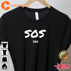 Sza Shirt Sos Album Music Rap Hip Hop Fan Shirt