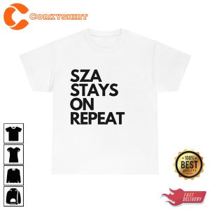 Sza Stays On Repeat Classic Unisex T Shirt