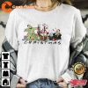 The Nightmare Before Christmas Characters Squad Christmas Graphic Tee