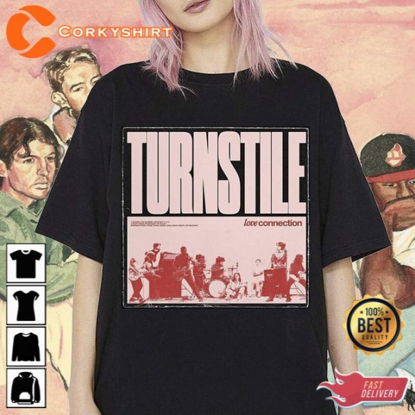 Turnstile Glow On Music Band Printed Shirt