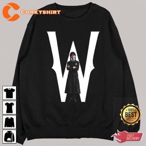 W Stand For Wednesday The New Series Printed Shirt