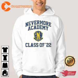 Wednesday Addams Nevermore Academy Class Of 22 Shirt