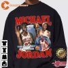 Michael Jordan Basketball Team Chicago Bulls Vintage T-shirt Design