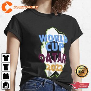 World Cup Qatar 2022 Graphic Shirt For Soccer Lovers