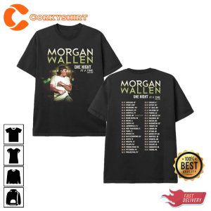 2023 One Night At A Time Tour Morgan Wallen Tour Shirt