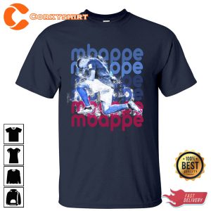 Kylian Mbappe National Football Team France World Cup Final Unisex T-shirt