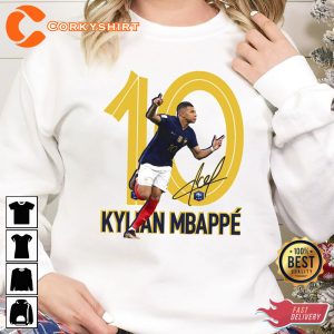 Mbappé Jersey 2022 World Cup France T-shirt Design