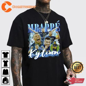 Mbappe 10 World Cup French Vintage Bootleg Mbappe Fan Shirt