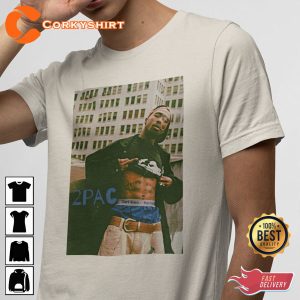 2Pac Blizzy Tupac Rapper Gift for fans T-Shirt