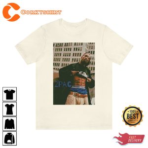 2Pac Blizzy Tupac Rapper Gift for fans T-Shirt