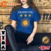 Argentina 3 Star Sun of May World Cup Messi Shirt