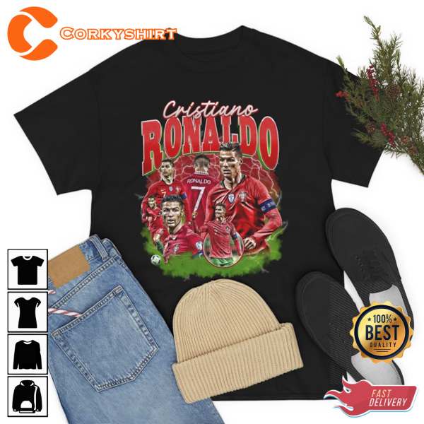 Cristiano Ronaldo World Cup Vintage Bootleg T-shirt