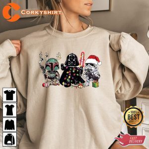 Cute Star War Storm Trooper Darth Vader T-shirt